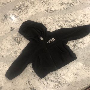 The North Face fleece jacket 0-3 month old.